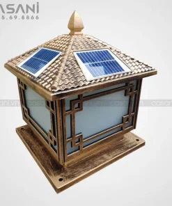 Đèn Trụ Cổng Năng Lượng Mặt Trời DTC-8687