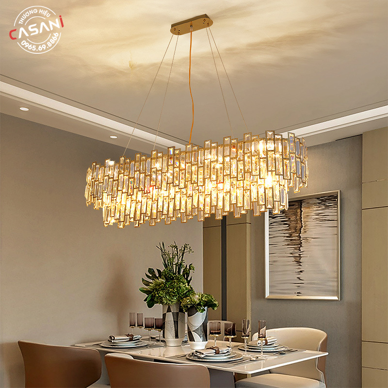 Đèn Chùm Hiện Đại DCH-1208 6 Đèn chùm hiện đại giúp nâng tầm không gian sống