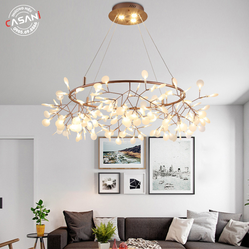 Đèn hiện đại Hera Big DCH-8312 6 Đèn chùm giúp nâng tầm không gian sống