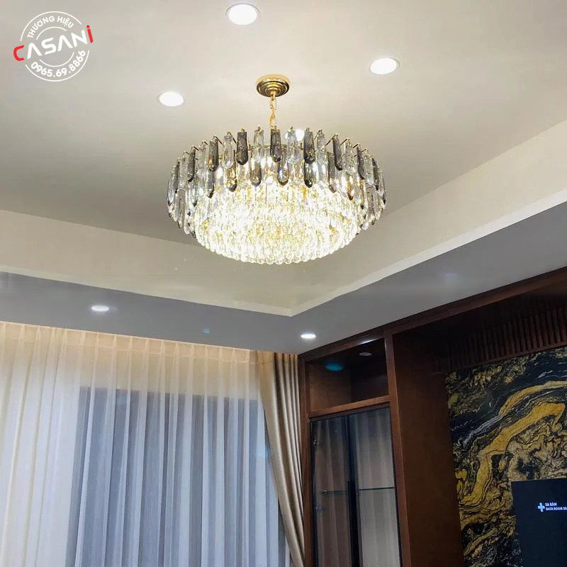 Đèn chùm pha lê hiện đại DCH-3621-60 2 Đèn chùm pha lê thiết kế hiện đại, tinh tế