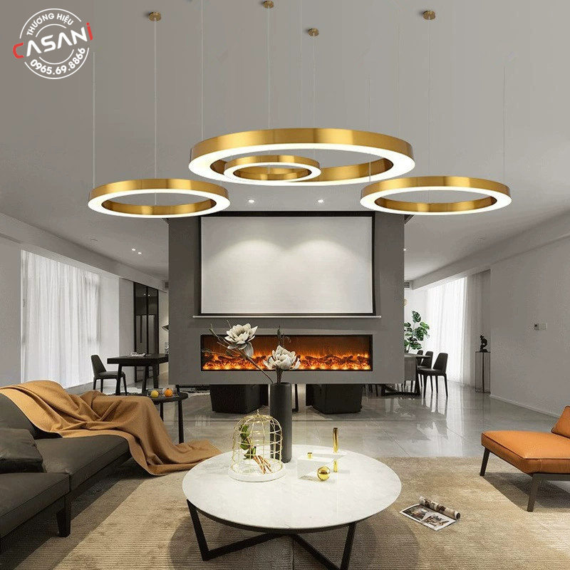 Đèn chùm thả hiện đại DCH-1288 5 Đèn chùm thả phù hợp với nhiều không gian nội thất