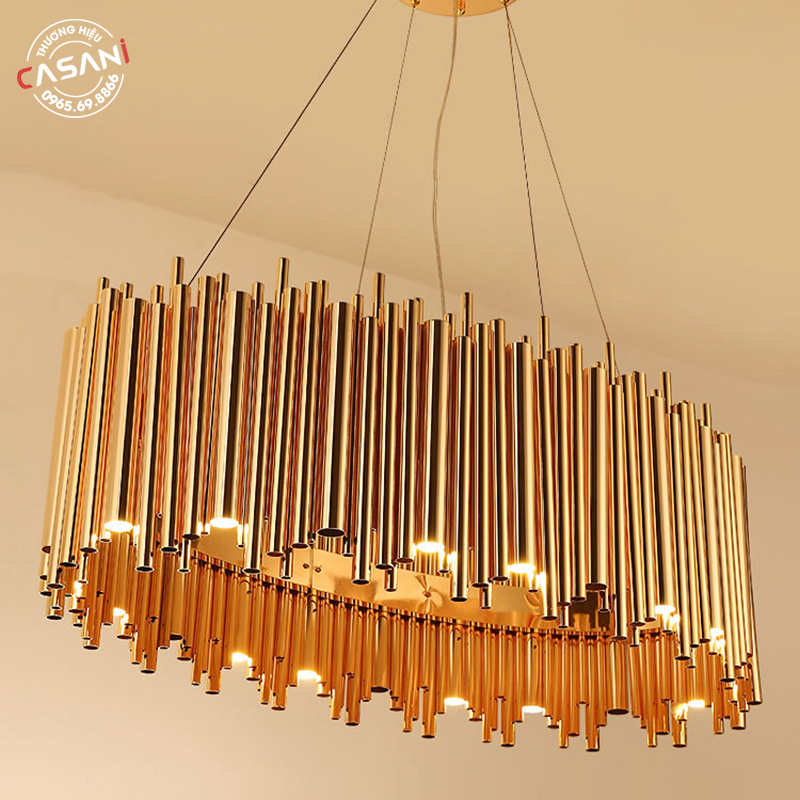 Đèn chùm hiện đại DCH-1210 4 Đèn chùm sử dụng ánh sáng LED 3 màu tùy chỉnh