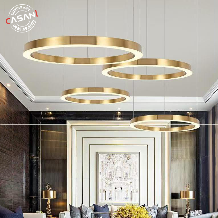 Đèn chùm thả hiện đại DCH-1288 2 Đèn chùm thiết kế hiện đại, đơn giản