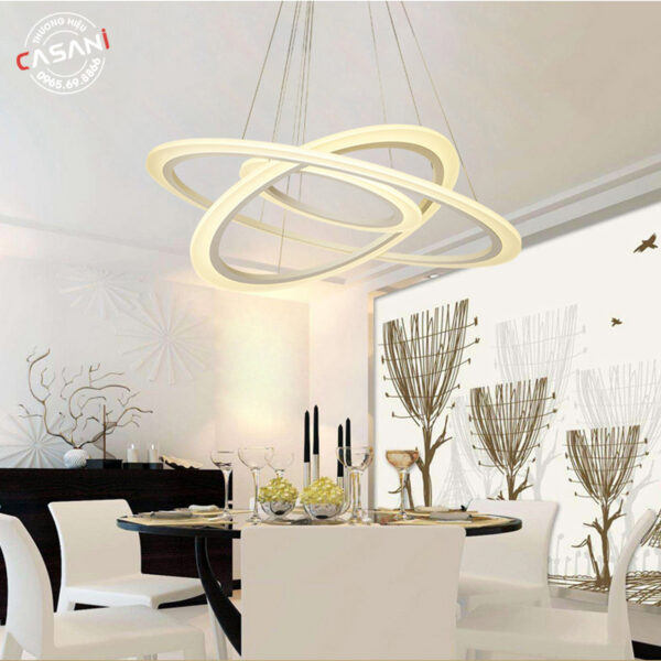 Đèn thả chế tác từ chất liệu mica cao cấp