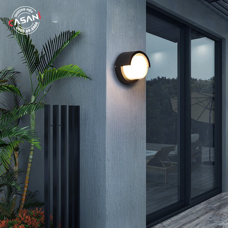 Đèn Hắt Gắn Tường Ngoài Trời DTL-2608 3 Đèn Hắt Gắn Tường Ngoài Trời Lắp Đặt Linh Hoạt