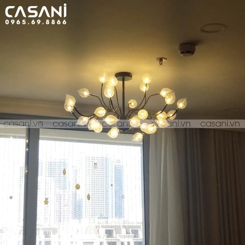 Đèn chùm thả hiện đại DCH-6629-32 5 Đèn chùm thả mang ánh sáng dịu nhẹ