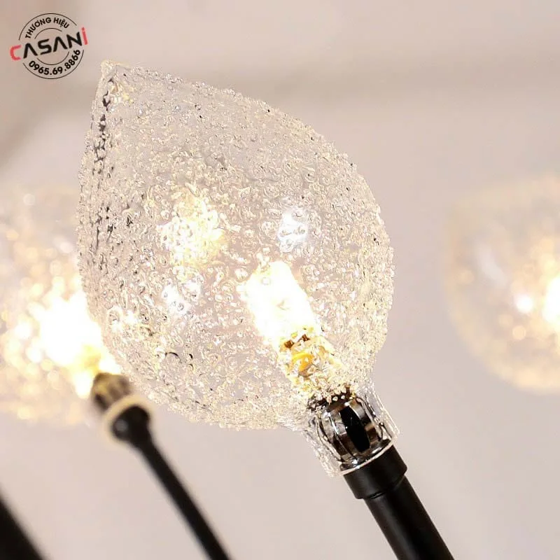 Đèn chùm thả hiện đại DCH-6629-32 4 Nụ đèn pha lê cao cấp bền đẹp