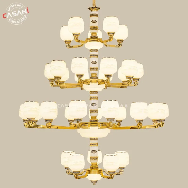 Đèn Chùm Phòng Khách DCT-2957-TT 16