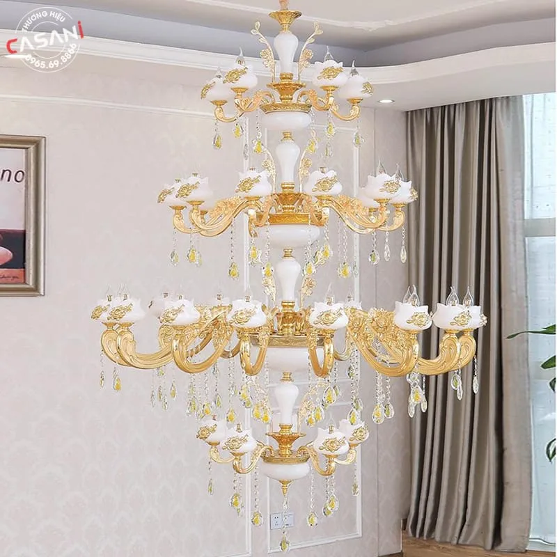 Đèn Chùm Thông Tầng Phòng Khách DCT-2960-TT 26