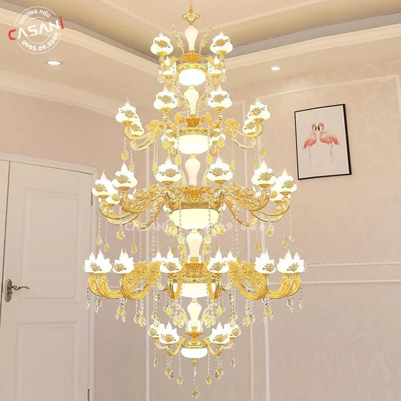 Đèn Chùm Thông Tầng Phòng Khách DCT-2960-TT 27