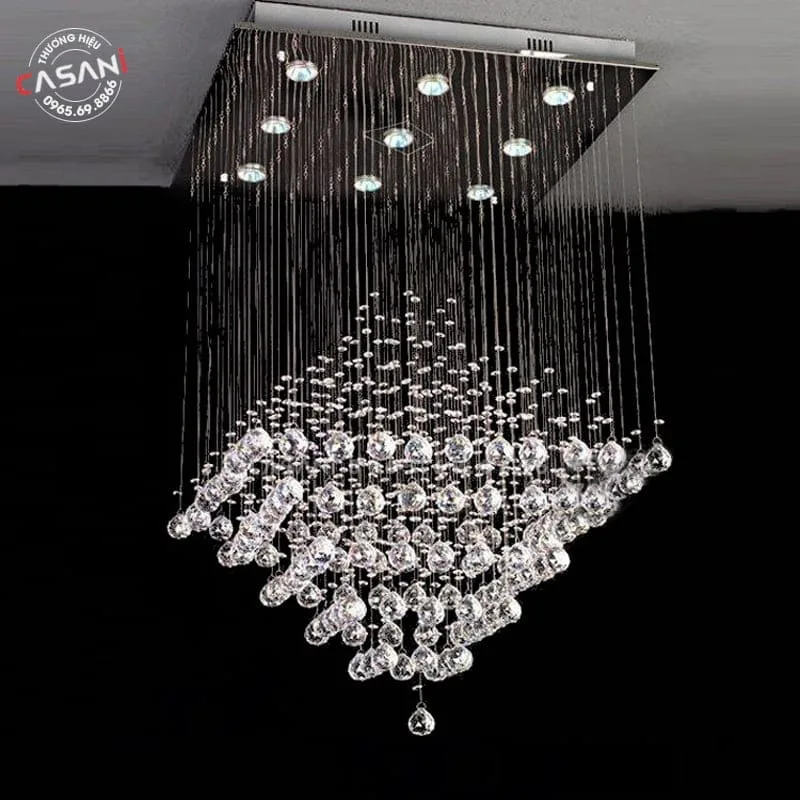 Đèn Mâm Pha Lê Thiết Kế DMTK-137 9