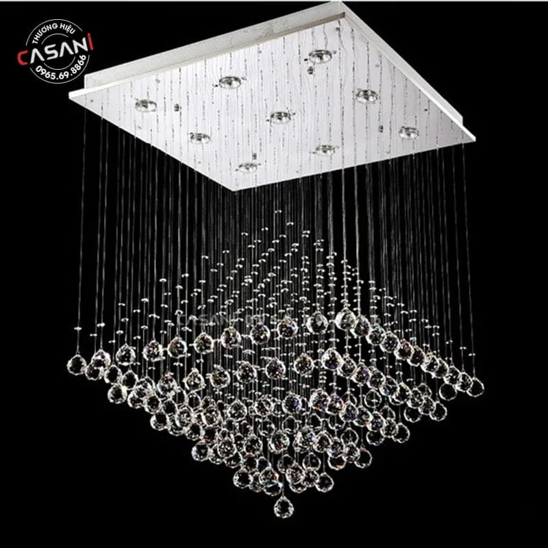 Đèn Mâm Pha Lê Thiết Kế DMTK-137 7