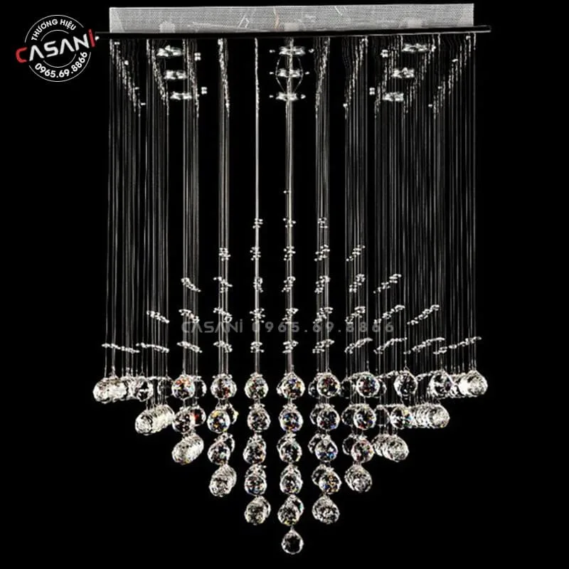 Đèn Mâm Pha Lê Thiết Kế DMTK-137 8