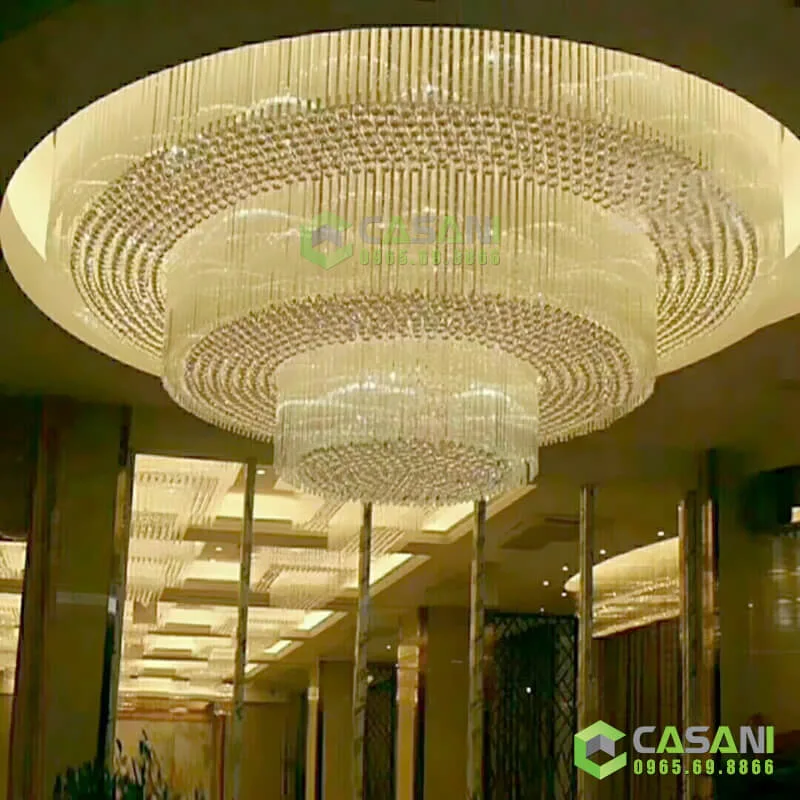 Đèn Mâm Pha Lê Thiết Kế DCT-6833 1 Đèn Mâm Pha Lê Thiết Kế DCT-6833 4