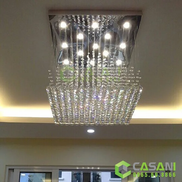 Đèn mâm pha lê thiết kế DMTK-121 1 Đèn mâm pha lê thiết kế DMTK-121 2