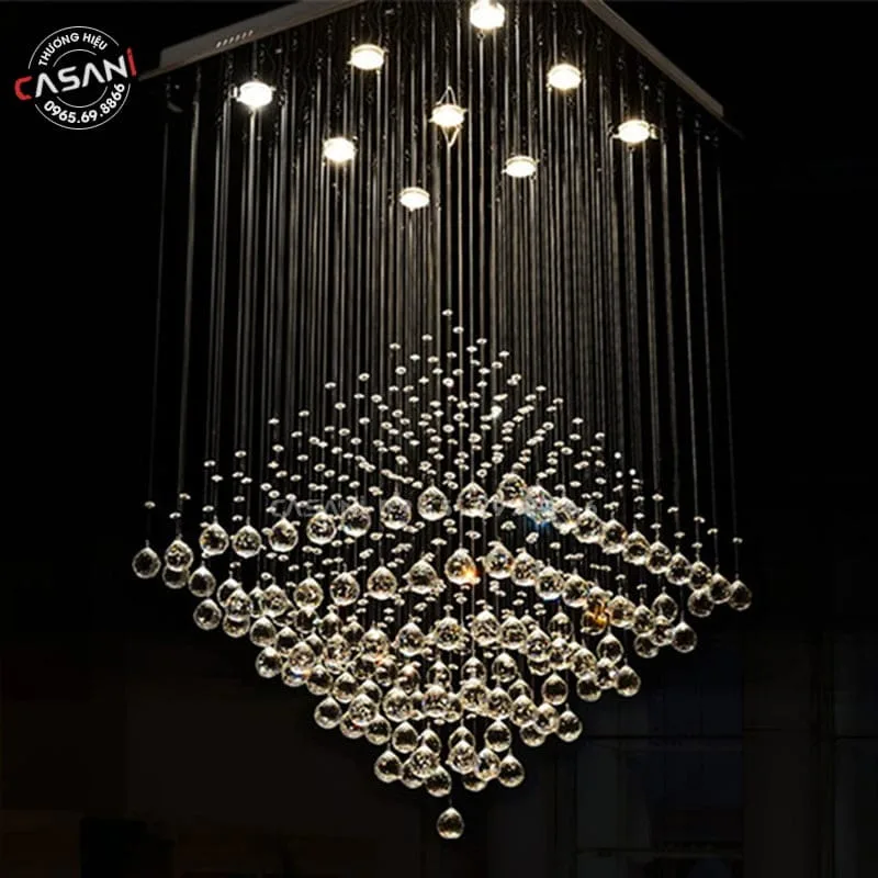 Đèn Mâm Pha Lê Thiết Kế DMTK-137 6