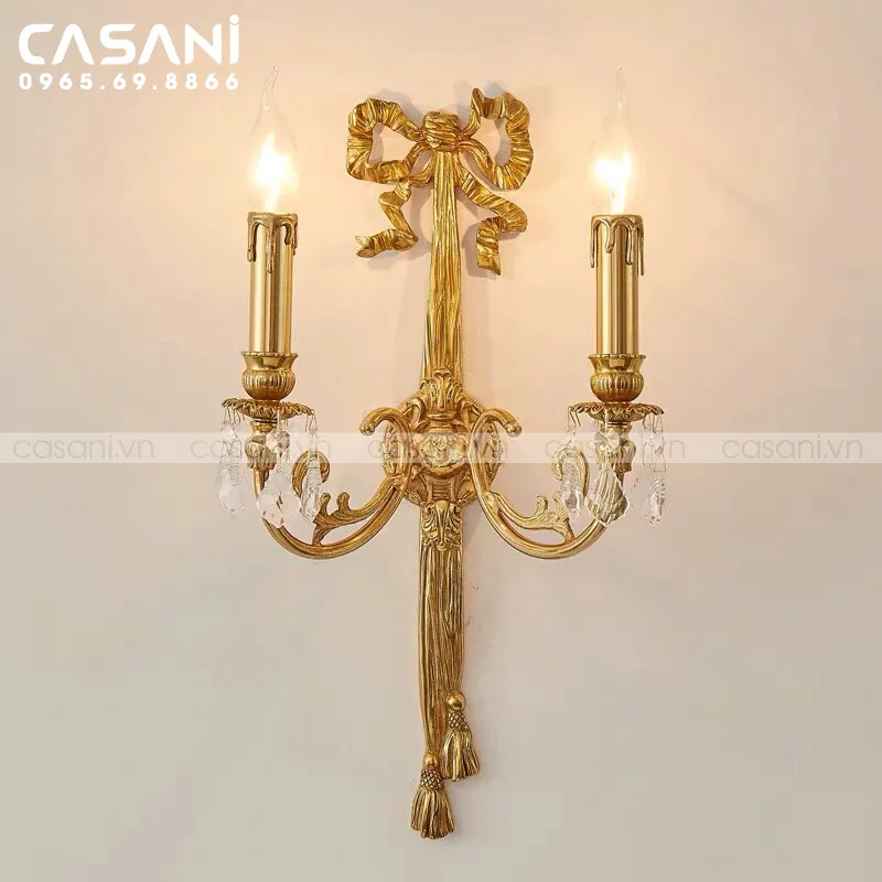 Đèn treo tường đồng DTD-4918 2