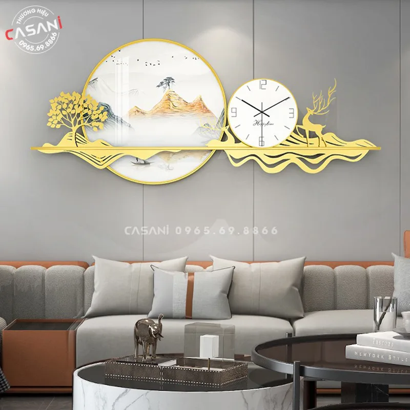 Đồng Hồ Trang Trí DDH-1067 3 Đồng Hồ Trang Trí DDH-1067 4