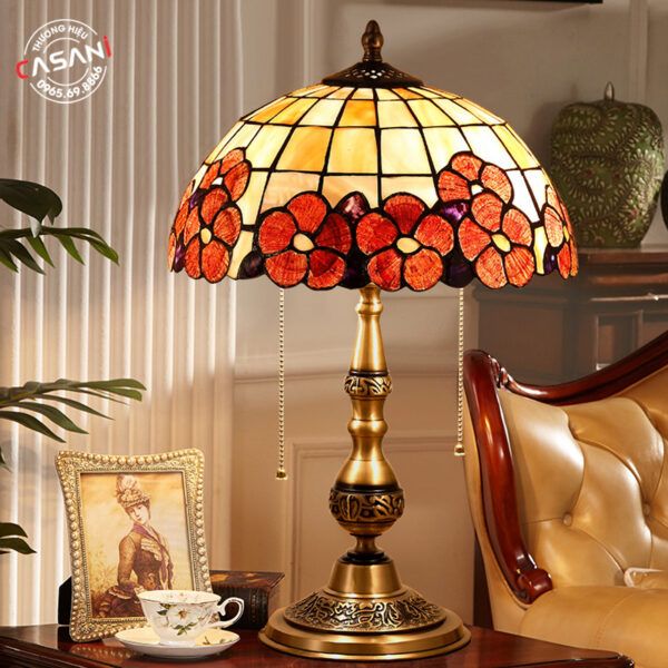 PHONG CÁCH TÂN CỔ ĐIỂN CỦA ĐÈN BÀN TIFFANY DDB-8330