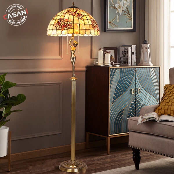 ĐÈN CÂY TRANG TRÍ TIFFANY DDB-8322