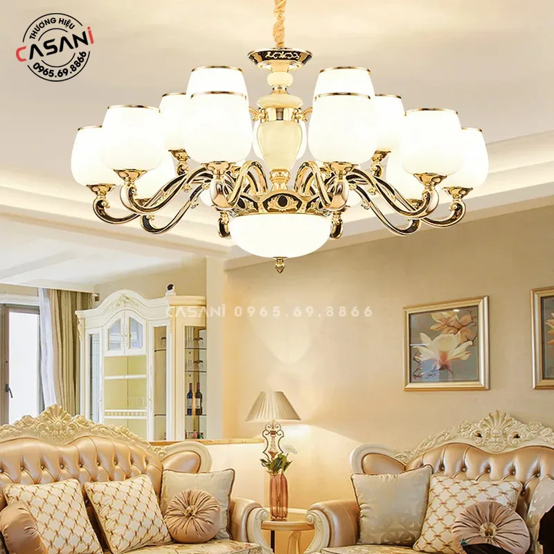 Đèn Chùm Hợp Kim Giá Rẻ DCT-2958-15