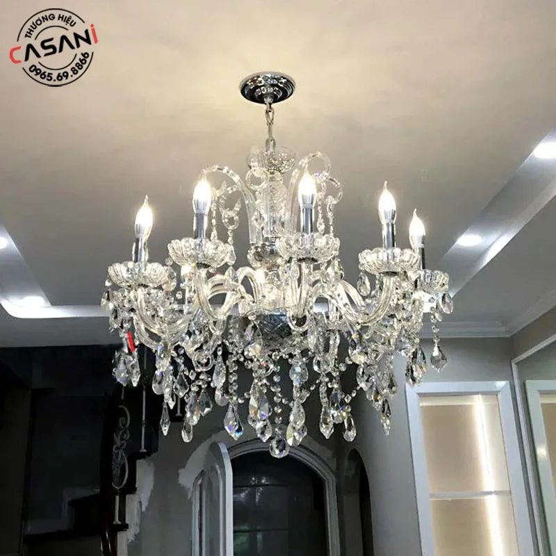Đèn Chùm Pha Lê Giá Rẻ CCP-9106-10