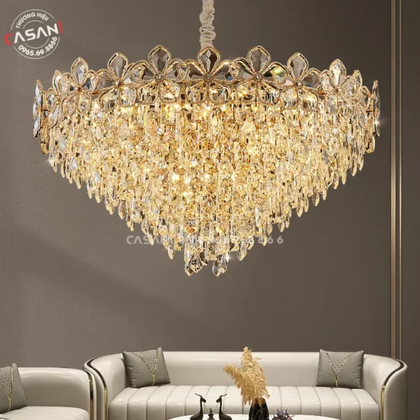 Đèn chùm pha lê hiện đại DCH-3801-60