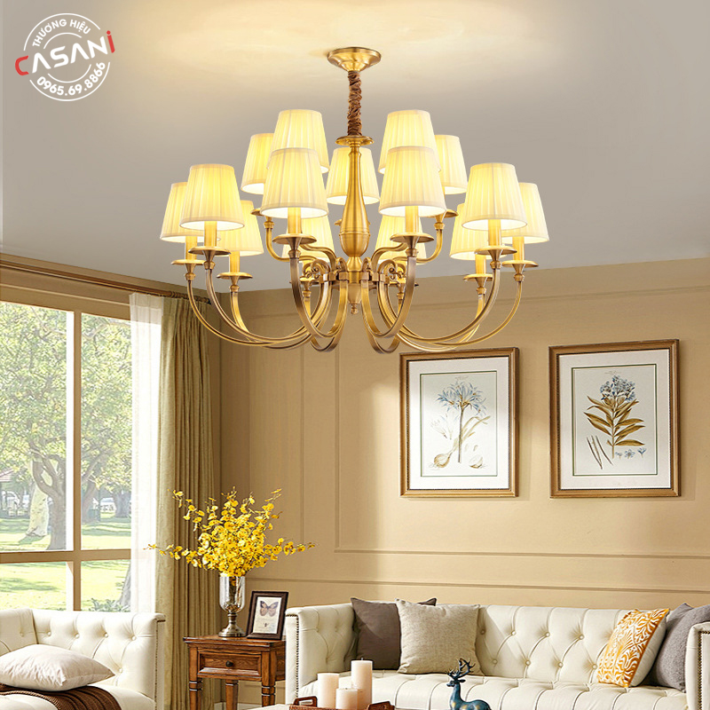 Giá Đèn Chùm Trang Trí Nội Thất Đẹp Tại Casani 9 Đèn chùm giúp làm tăng tính thẩm mỹ cho không gian sống