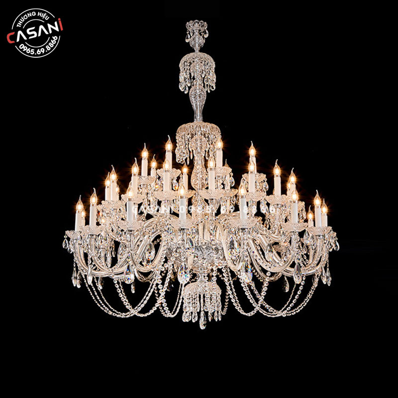 Đèn Chùm Pha Lê Phòng Khách DCP-9108-8 7 Đèn Chùm Pha Lê Phòng Khách DCP-9108