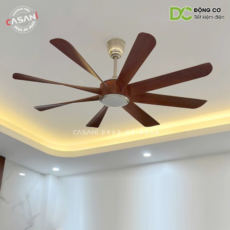 1 Quạt trần đèn DQK-8745-N 1