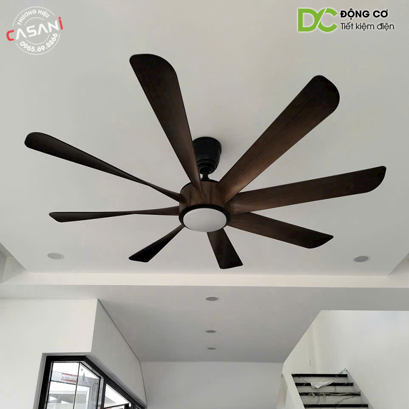 Quạt trần đèn DQK-8745 1 Quạt trần đèn DQK-8745 3