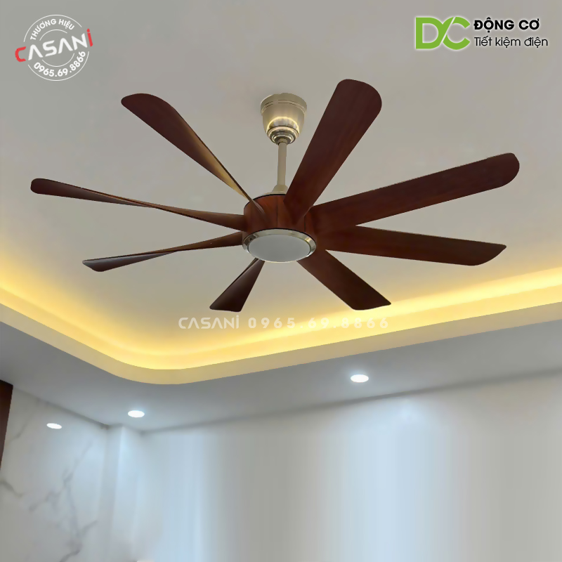 Quạt trần đèn DQK-8745-N 1 Quạt trần đèn DQK-8745-N 4